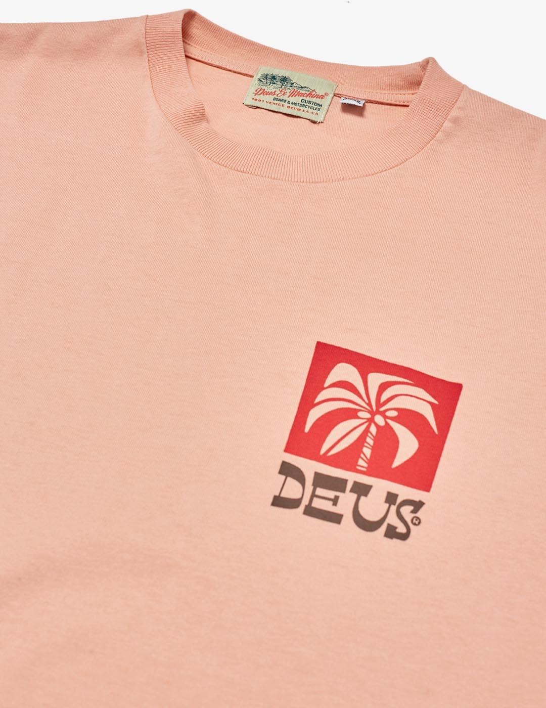 Camiseta Deus Verlaine Coral Pink