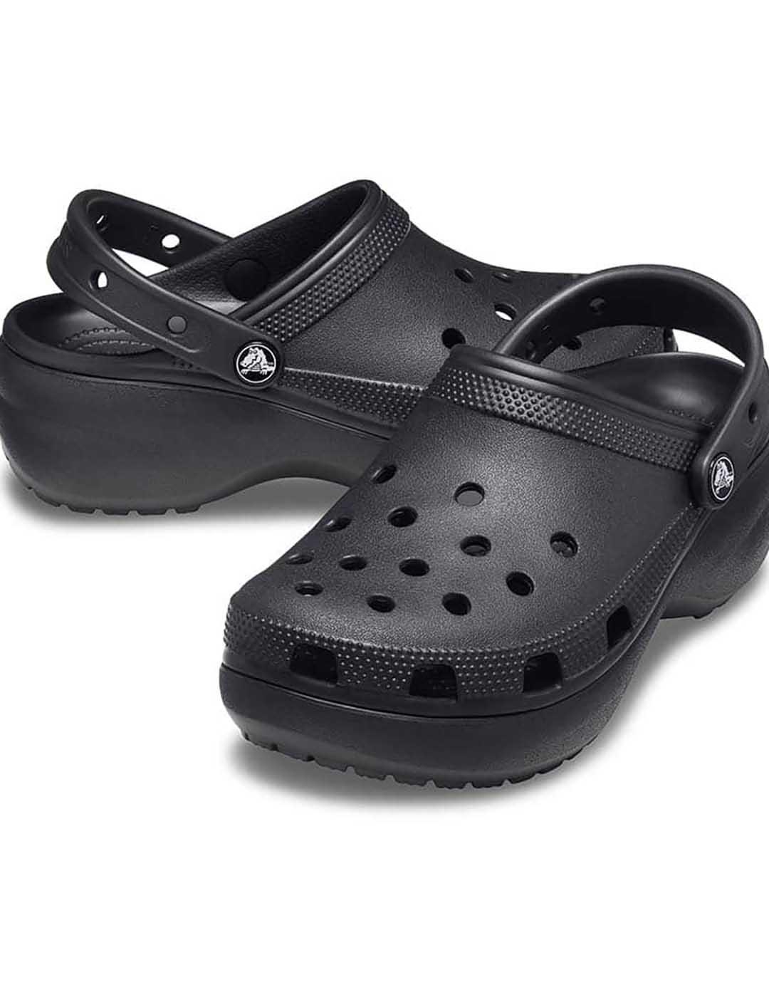 Zuecos Crocs Classic Platform Clog W Black