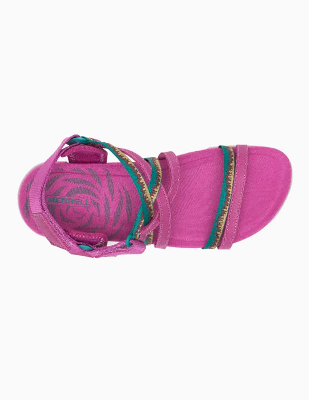 Sandalias Merrell Terran 3 Cush Lattic Fuchsia