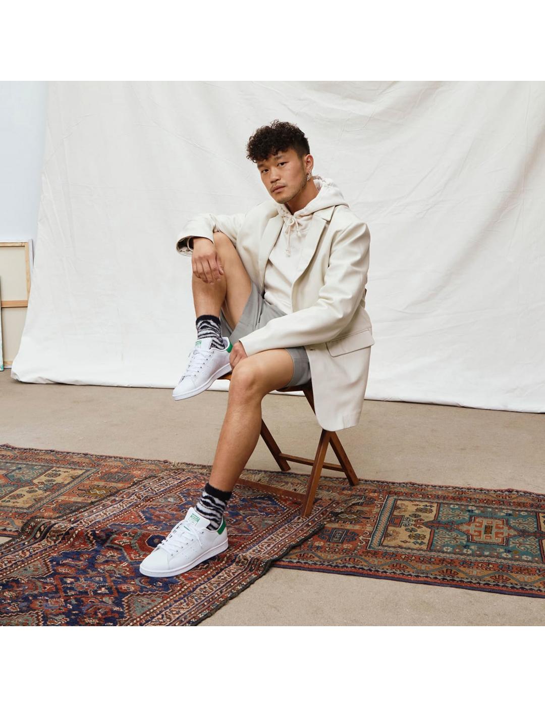 Zapatillas Adidas Stan Smith White Green