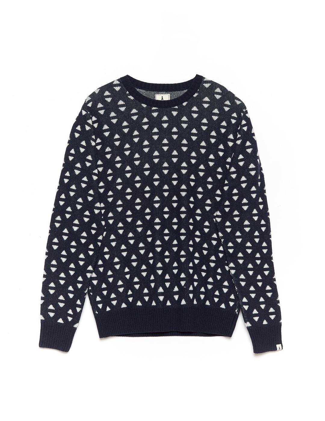 Jersey Tiwel Braime marino para hombre