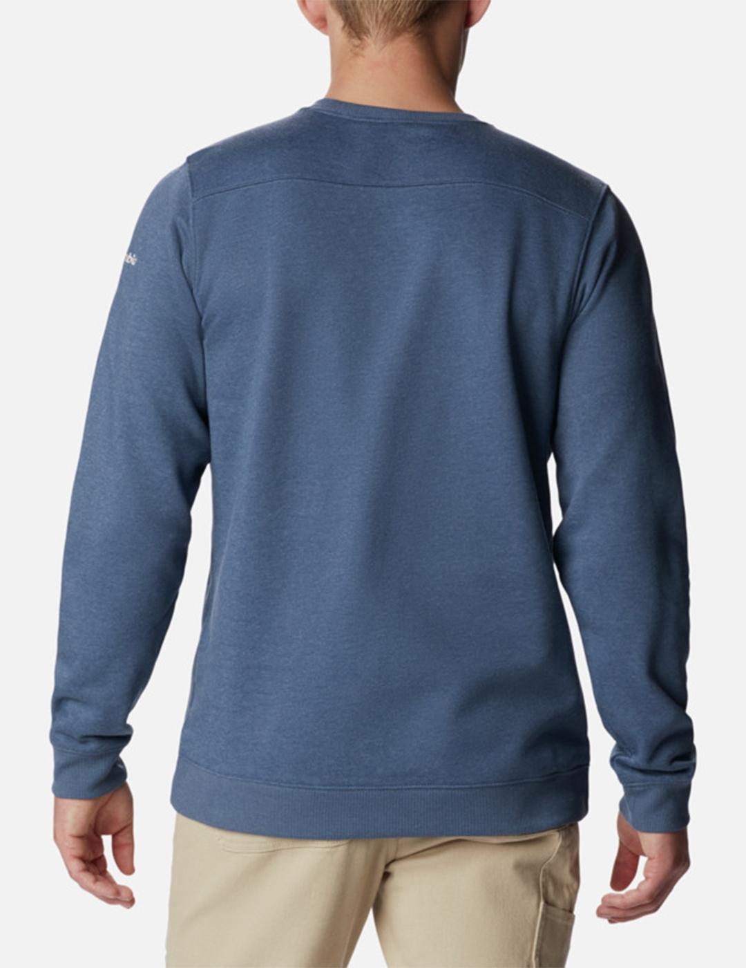 Sudadera Columbia Hart Mountain Graphic Azul Para Hombre