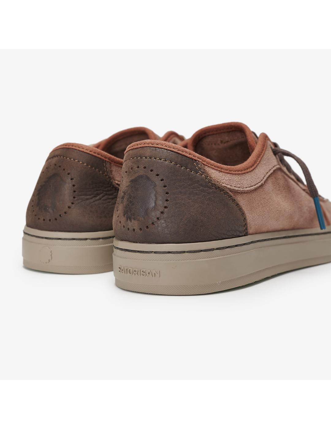 Zapatillas Satorisan Heisei Suede Granates Para Hombre