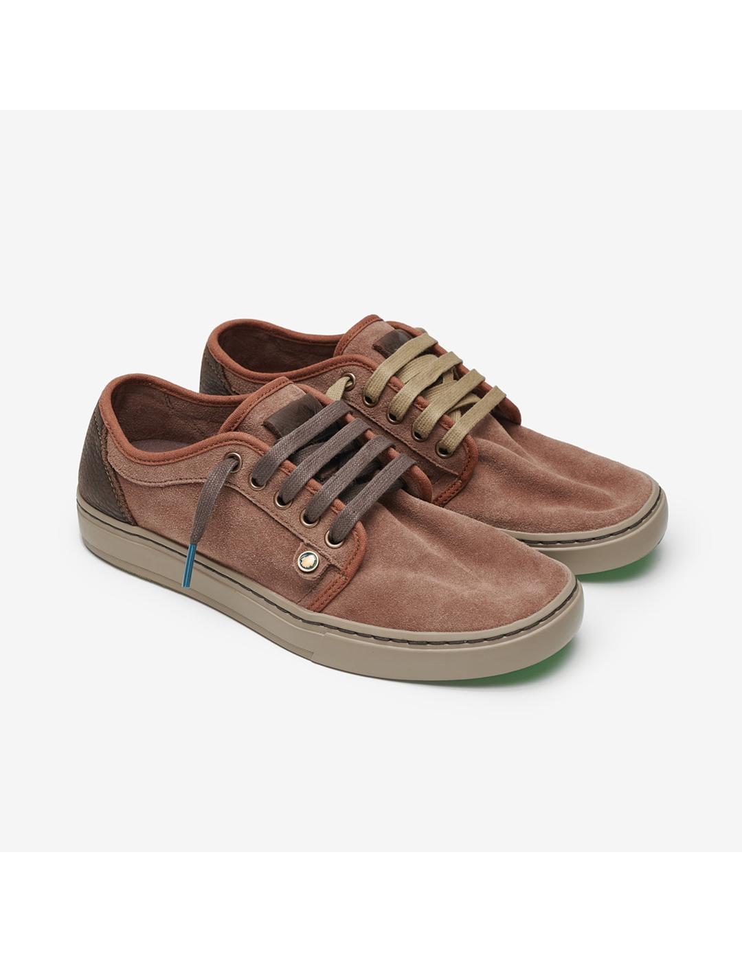 Zapatillas Satorisan Heisei Suede Granates Para Hombre