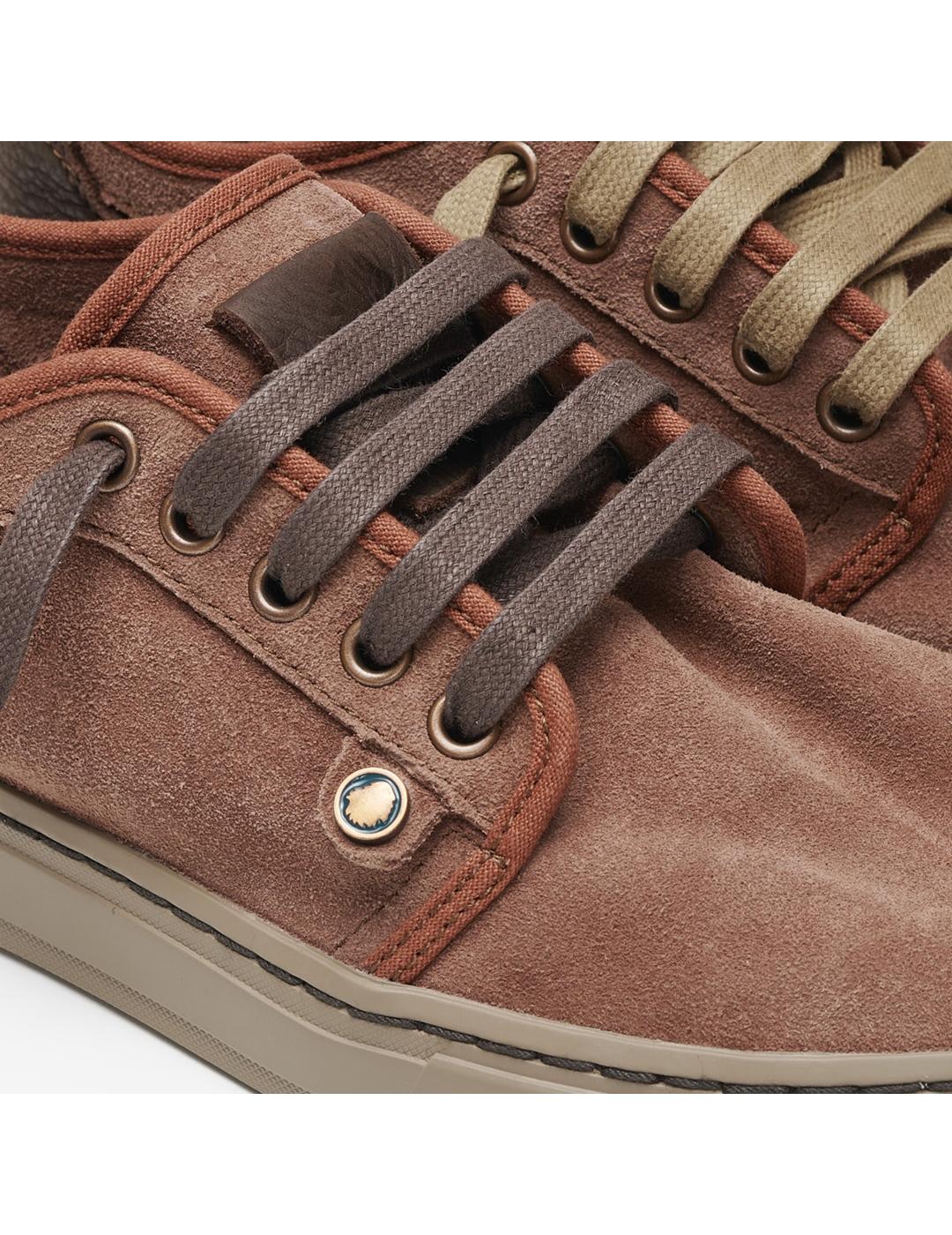 Zapatillas Satorisan Heisei Suede Granates Para Hombre