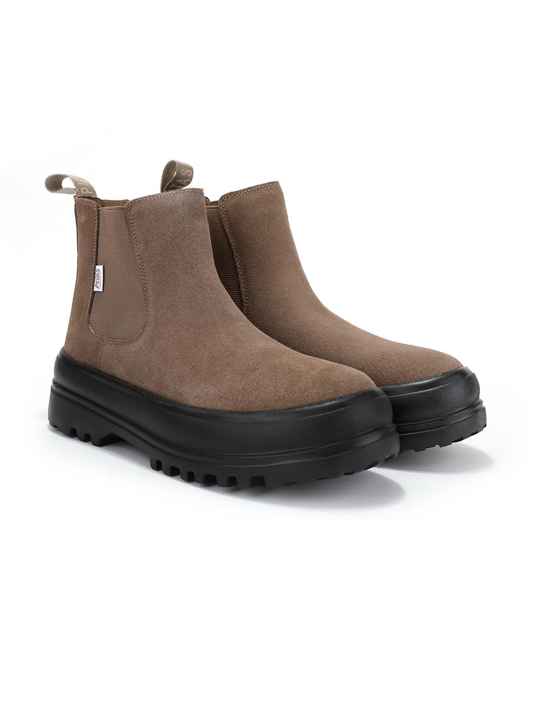 Botas Walk In Pitas Doris Color Kaki Para Mujer