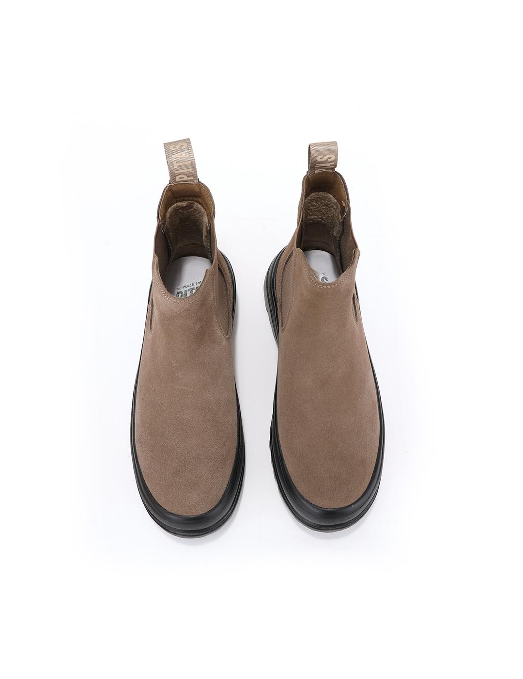 Botas Walk In Pitas Doris Color Kaki Para Mujer