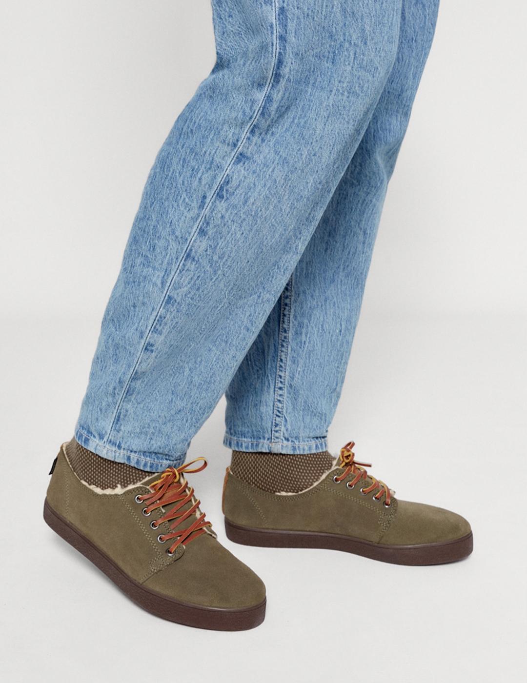 Zapatillas Pompeii Higby Fleece Cactus