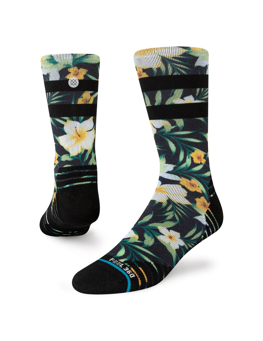 Calcetín Stance Terrace Crew Estampado Unisex