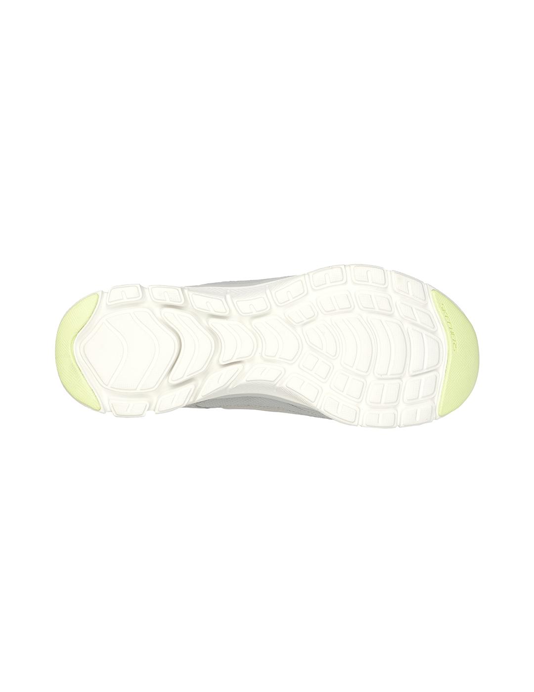 Zapatillas Skechers Flex Appeal Gris Para Mujer