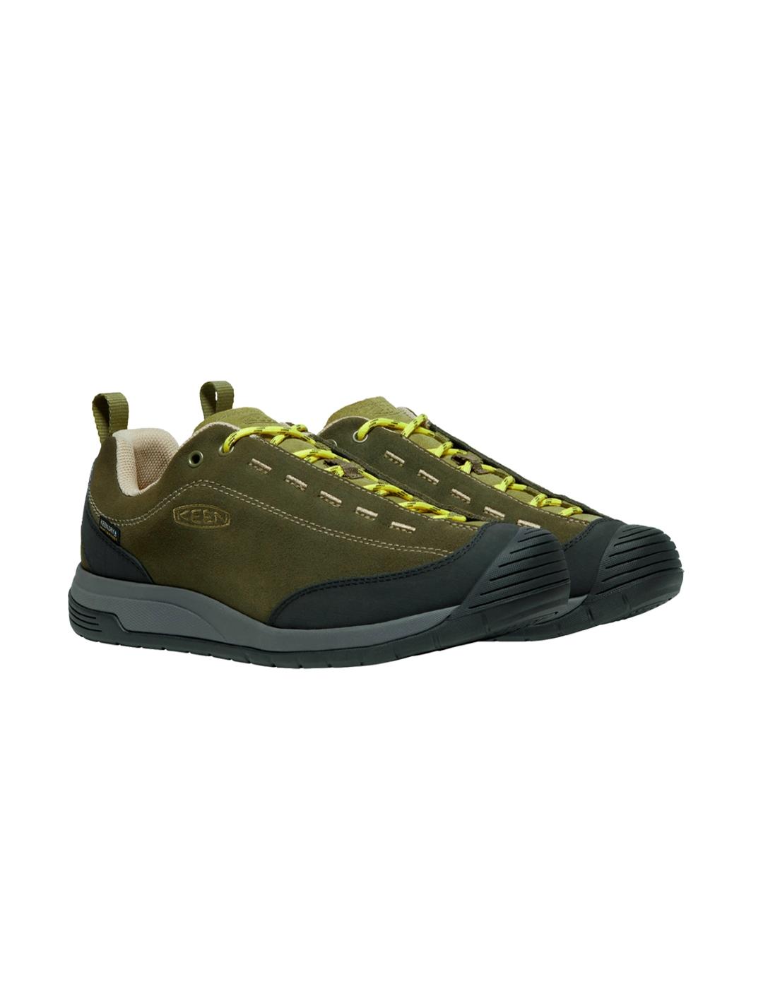 Zapatillas Keen Jasper II WP Dark Olive para hombre