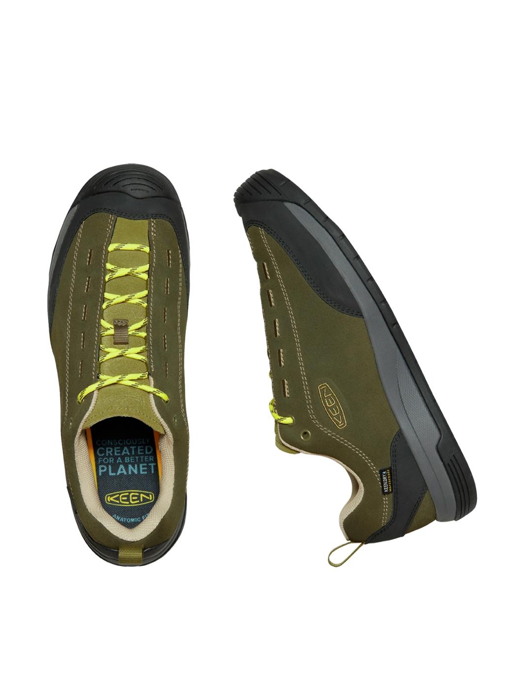 Zapatillas Keen Jasper II WP Dark Olive para hombre