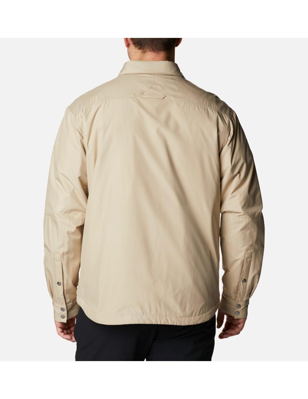 Sobrecamisa Columbia Ballistic Ridge color beige para hombre