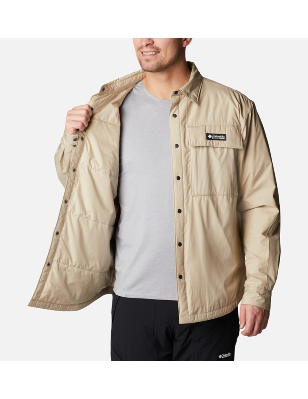 Sobrecamisa Columbia Ballistic Ridge color beige para hombre