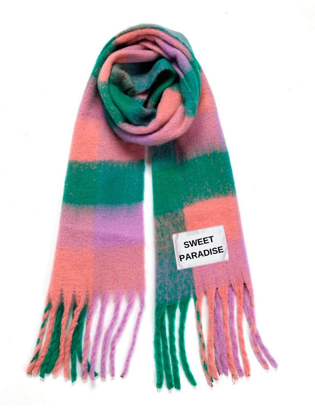 Bufanda Verb To Do Sweet Paradise multicolor unisex