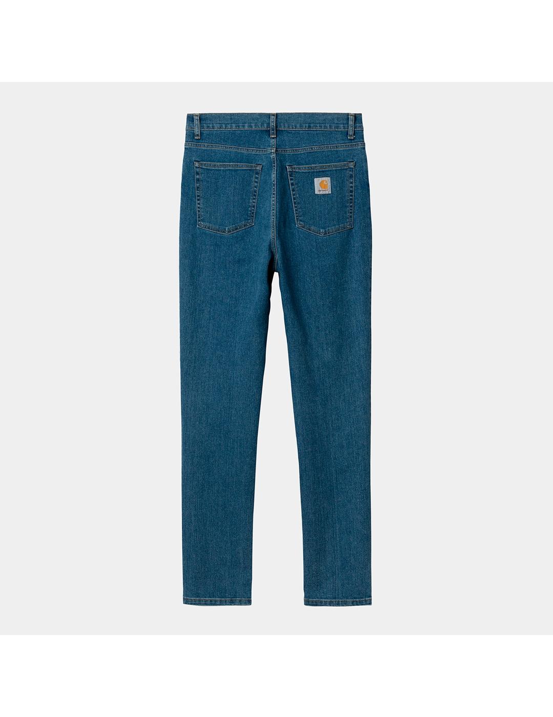 Pantalón Carhartt Wip Revolt Blue Stone Bleached para hombre