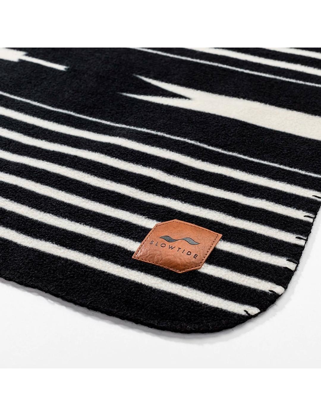 Manta Slowtide Hayden Fleece negra unisex