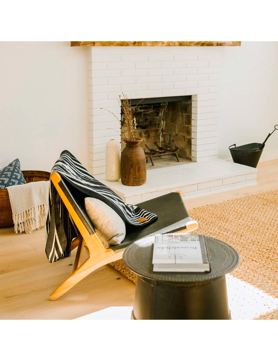 Manta Slowtide Hayden Fleece negra unisex