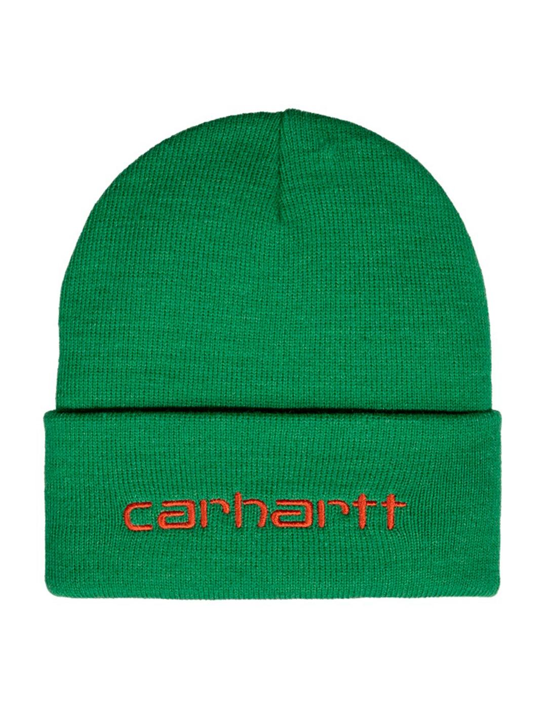 Gorro Carhartt Wip Script Beanie Bonsai Brick unisex