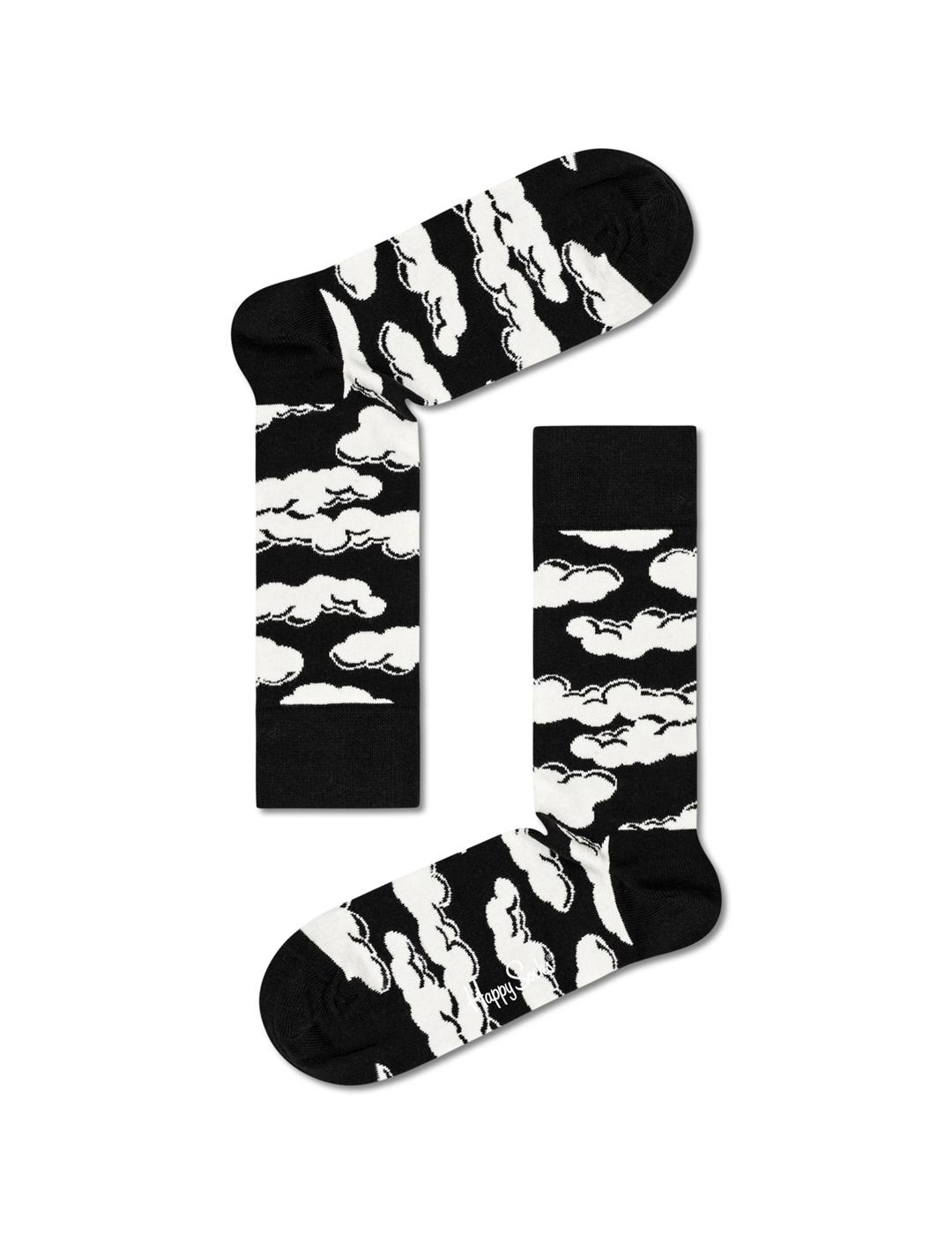 Caja Calcetines Happy Socks  4P Black & White Gift