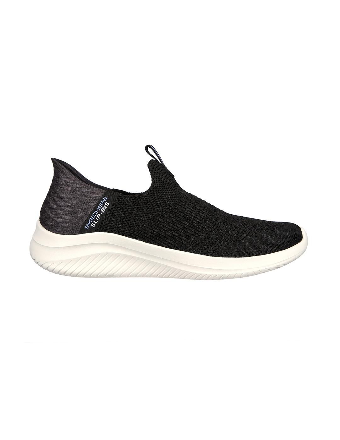 Zapatillas Skechers Slip-ins Ultra Flex 3.0 negras de mujer