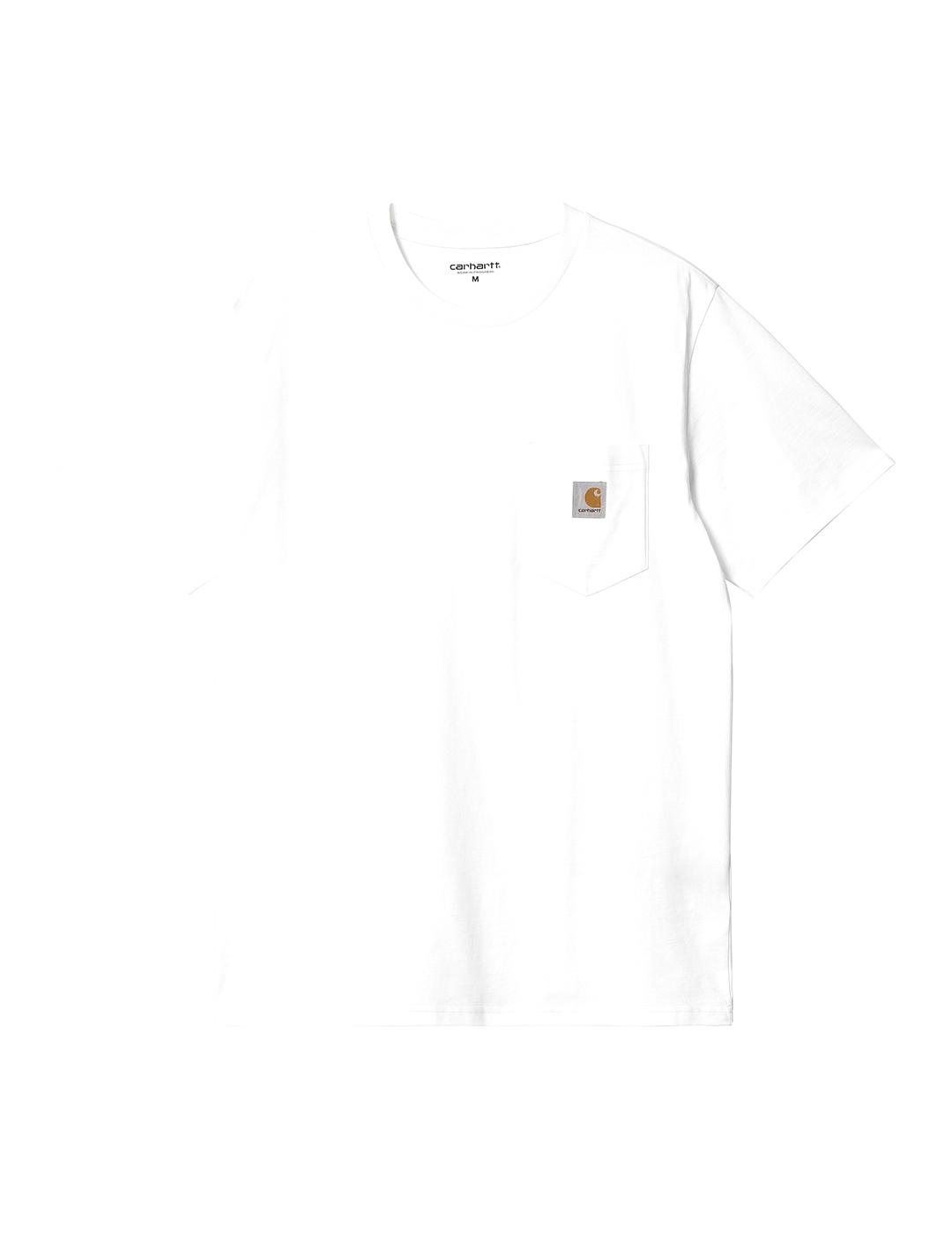 Camiseta Carhartt Wip S/S Pocket azul marino de hombre