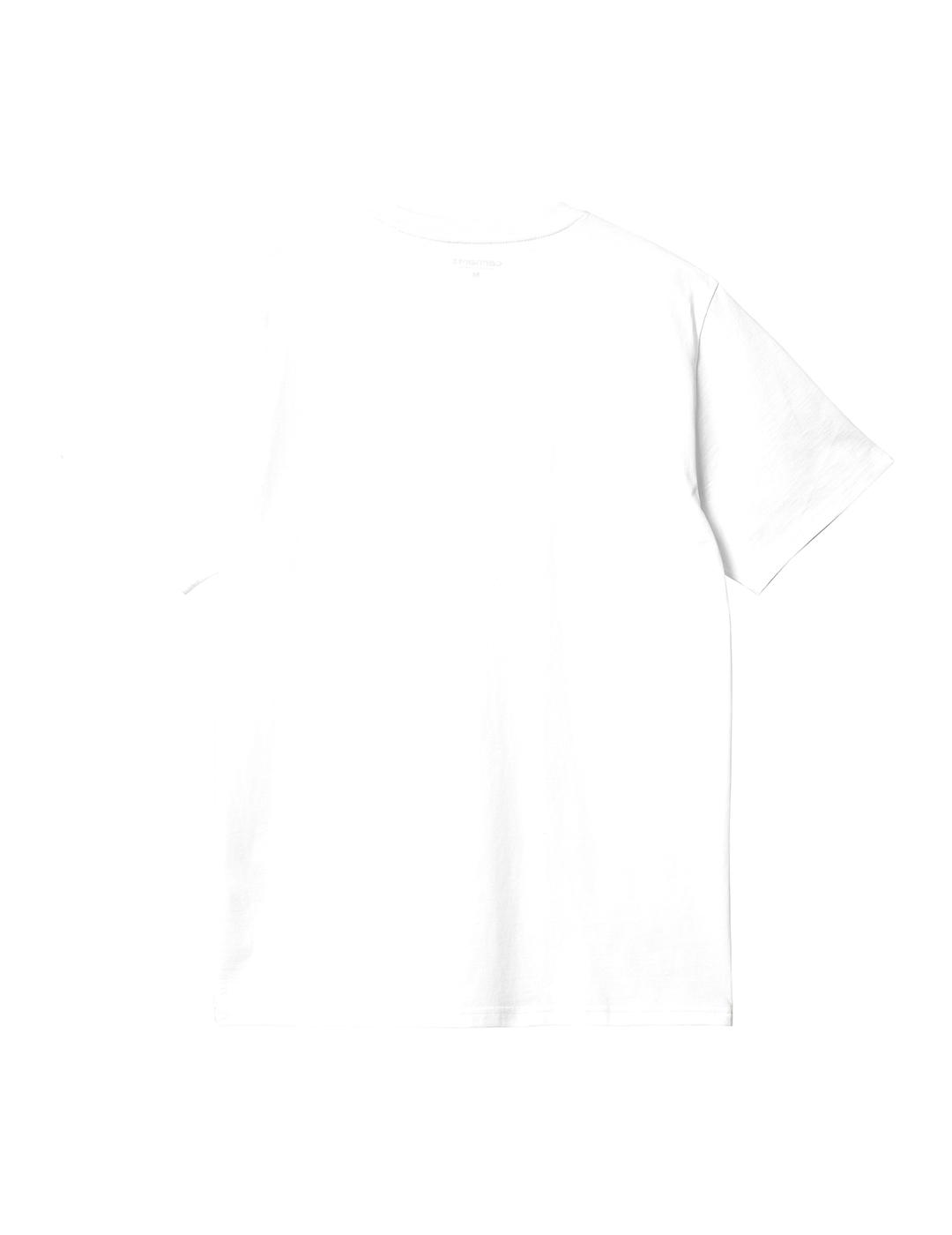 Camiseta Carhartt Wip S/S Pocket White para hombre