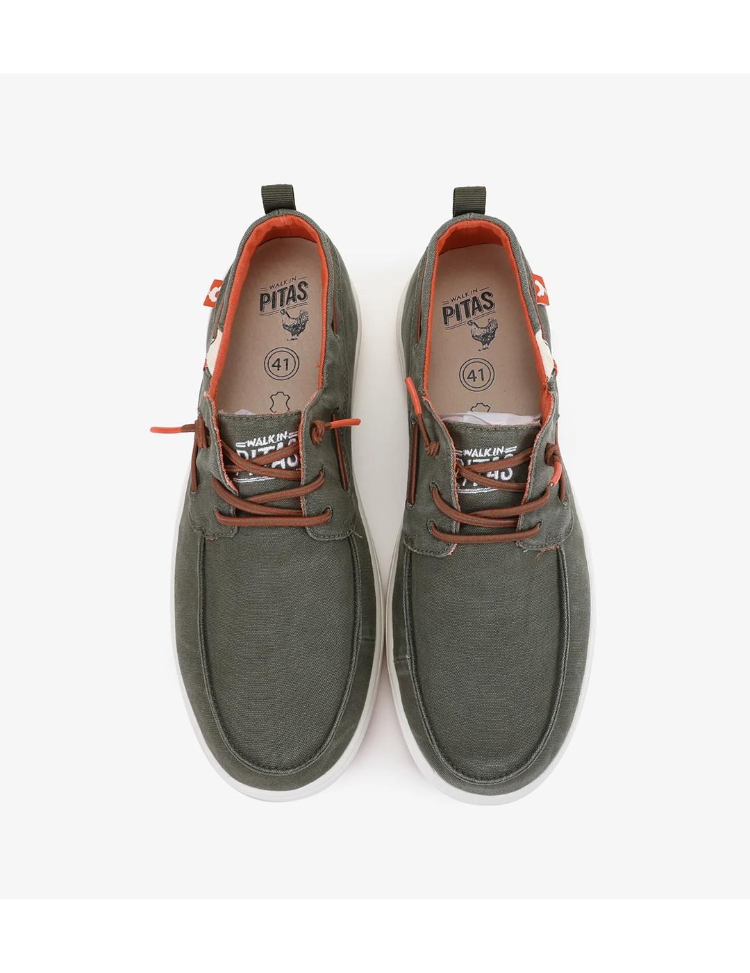 Zapatillas Walk In Pitas Maui kaki para hombre