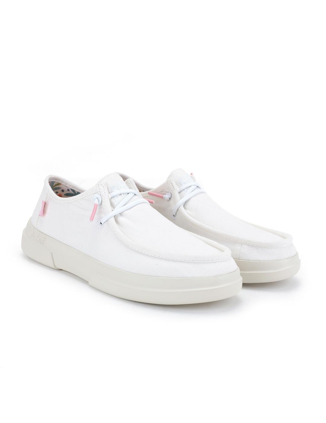 Zapatillas Walk In Pitas Dafne blanco para mujer