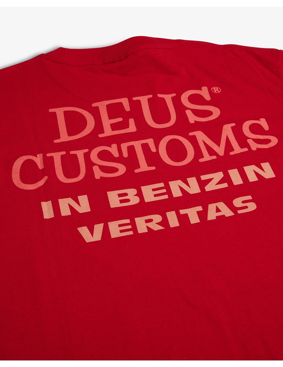 Camiseta Deus Ex Machina Portal Rocco Red para hombre