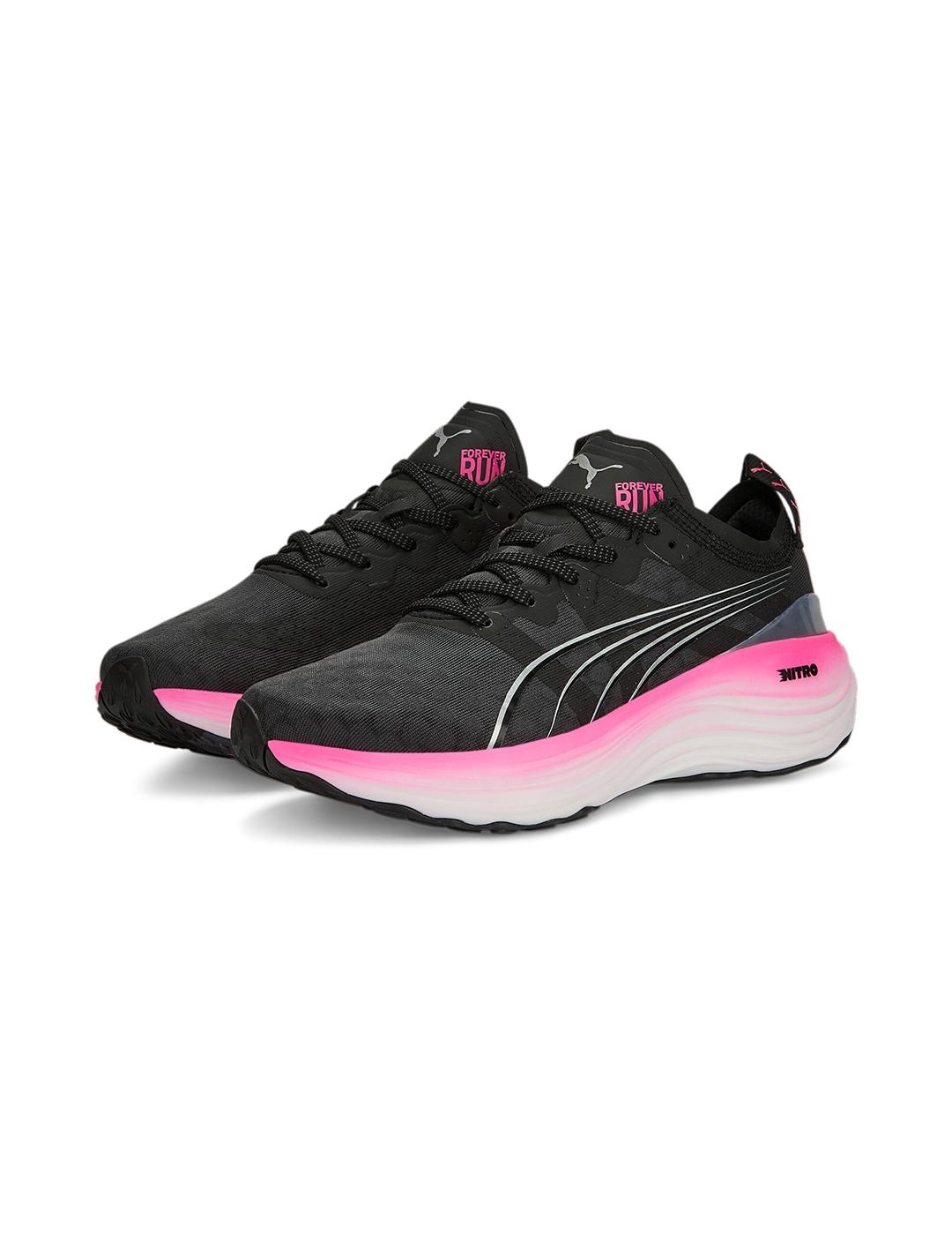 Zapatillas Puma ForeverRun Nitro black ravi para mujer