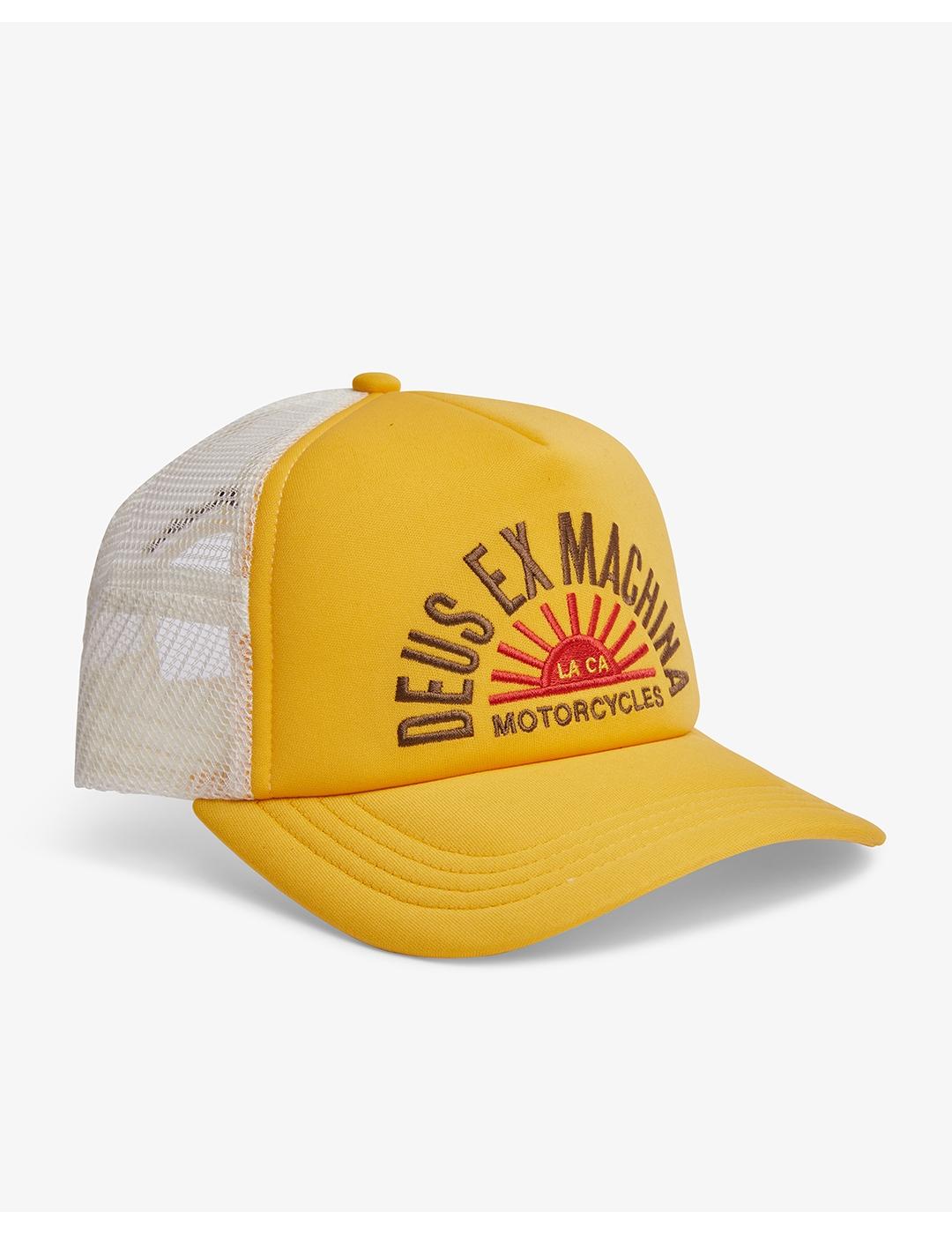Gorra Deus Ex Machina Sunflare trucker spectra yellow