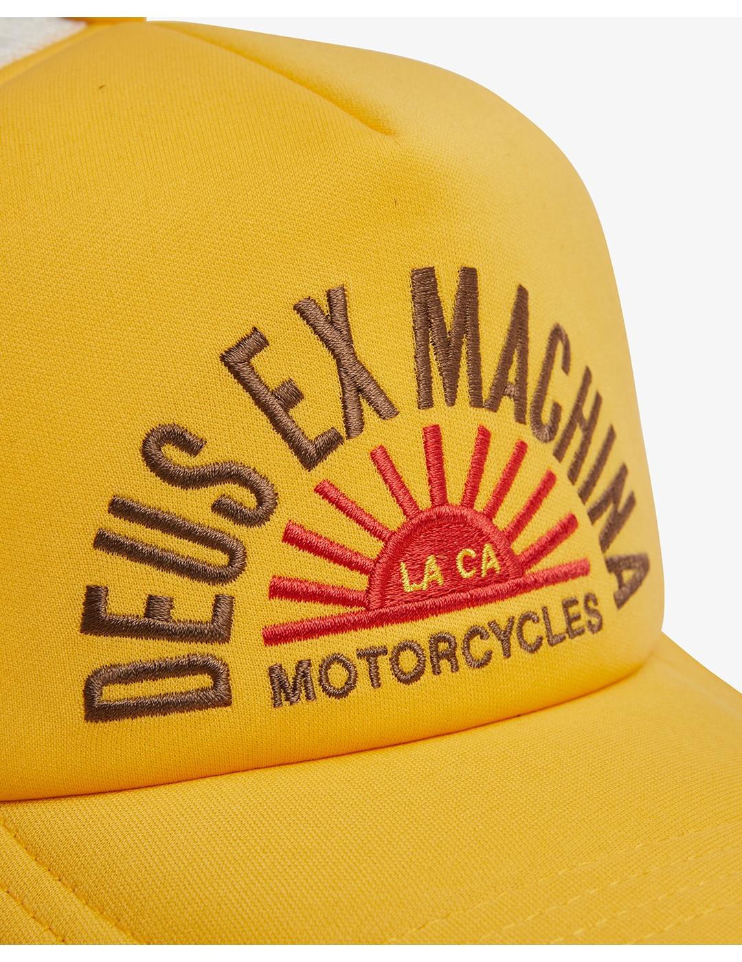Gorra Deus Ex Machina Sunflare trucker spectra yellow