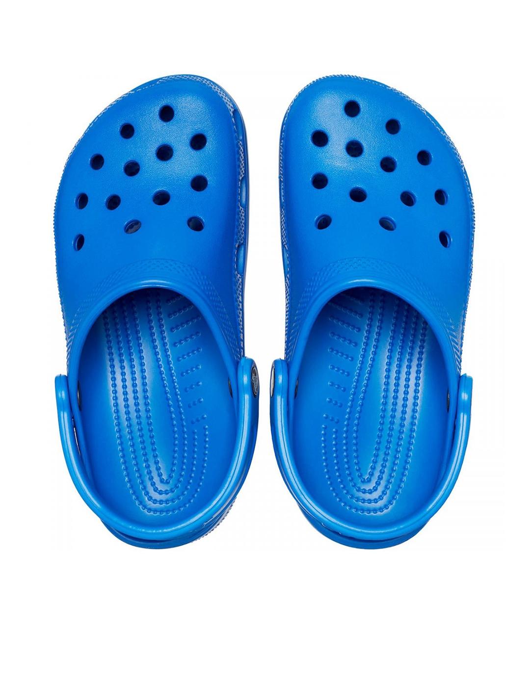Zuecos Crocs Classic Clog T azulón para niño
