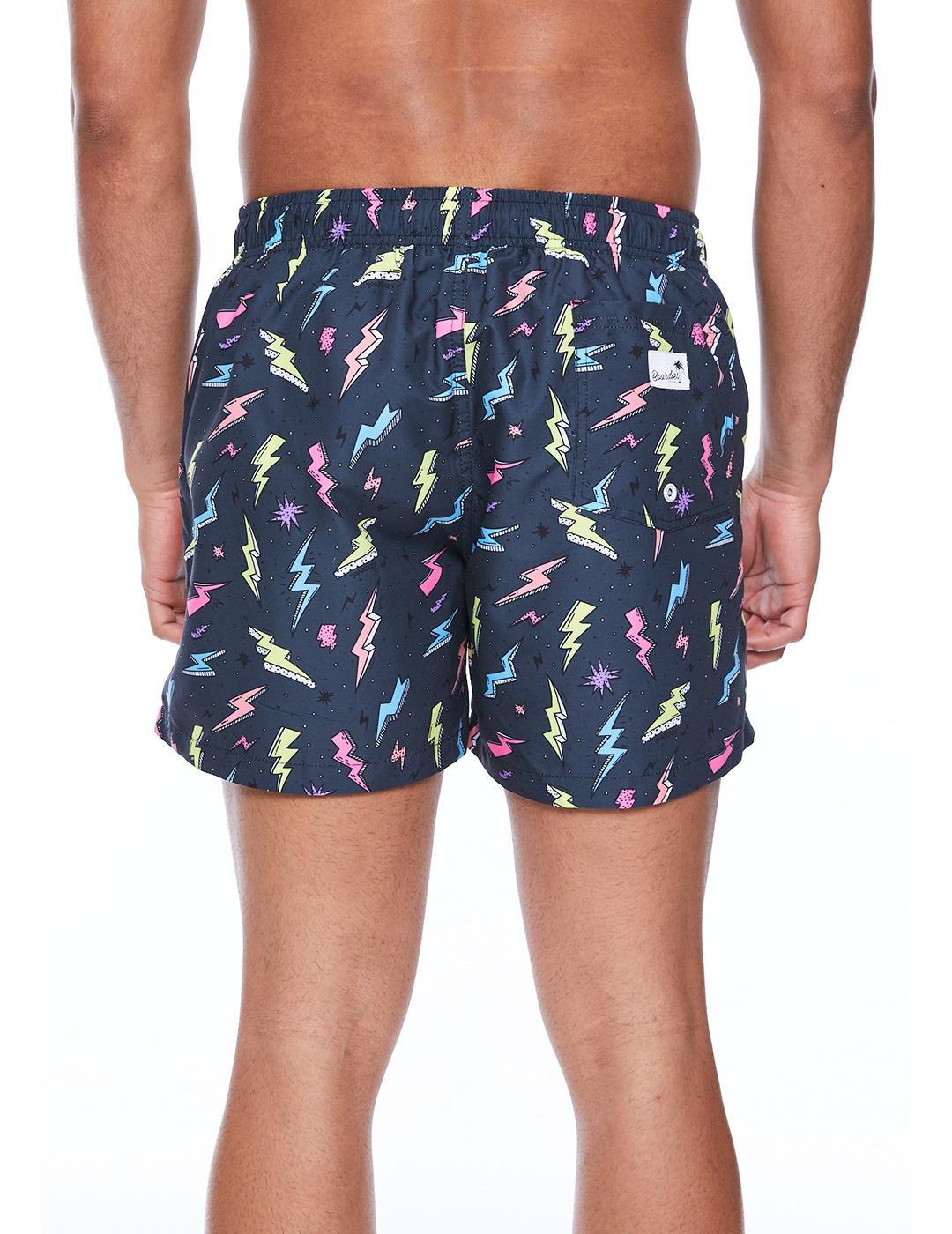 Bañador Boardies Zaps Mid Length black