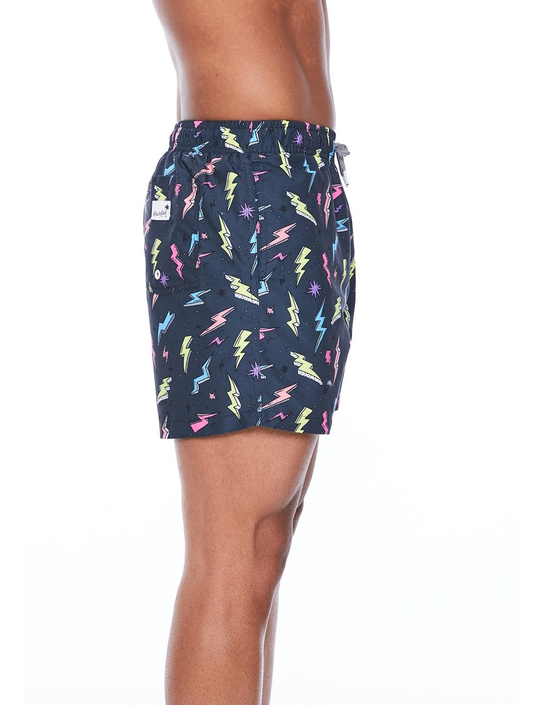 Bañador Boardies Zaps Mid Length black