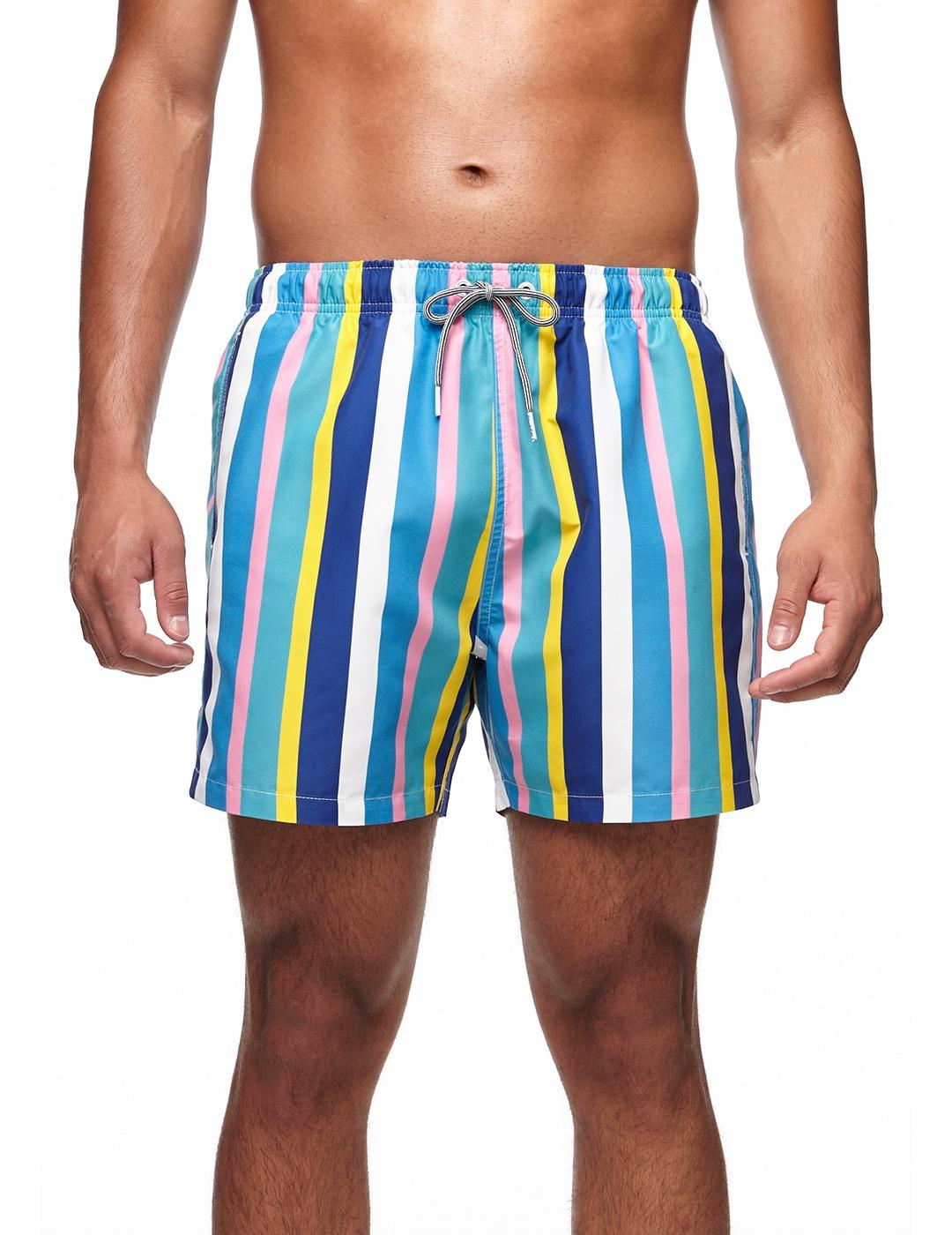 Bañador Boardies Crush Stripe Mid Length multi para hombre