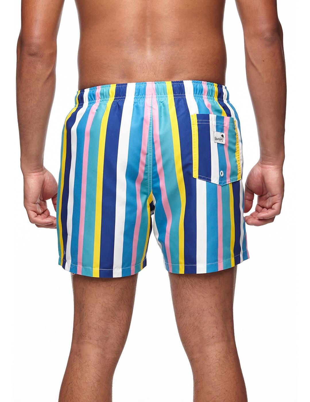 Bañador Boardies Crush Stripe Mid Length multi para hombre