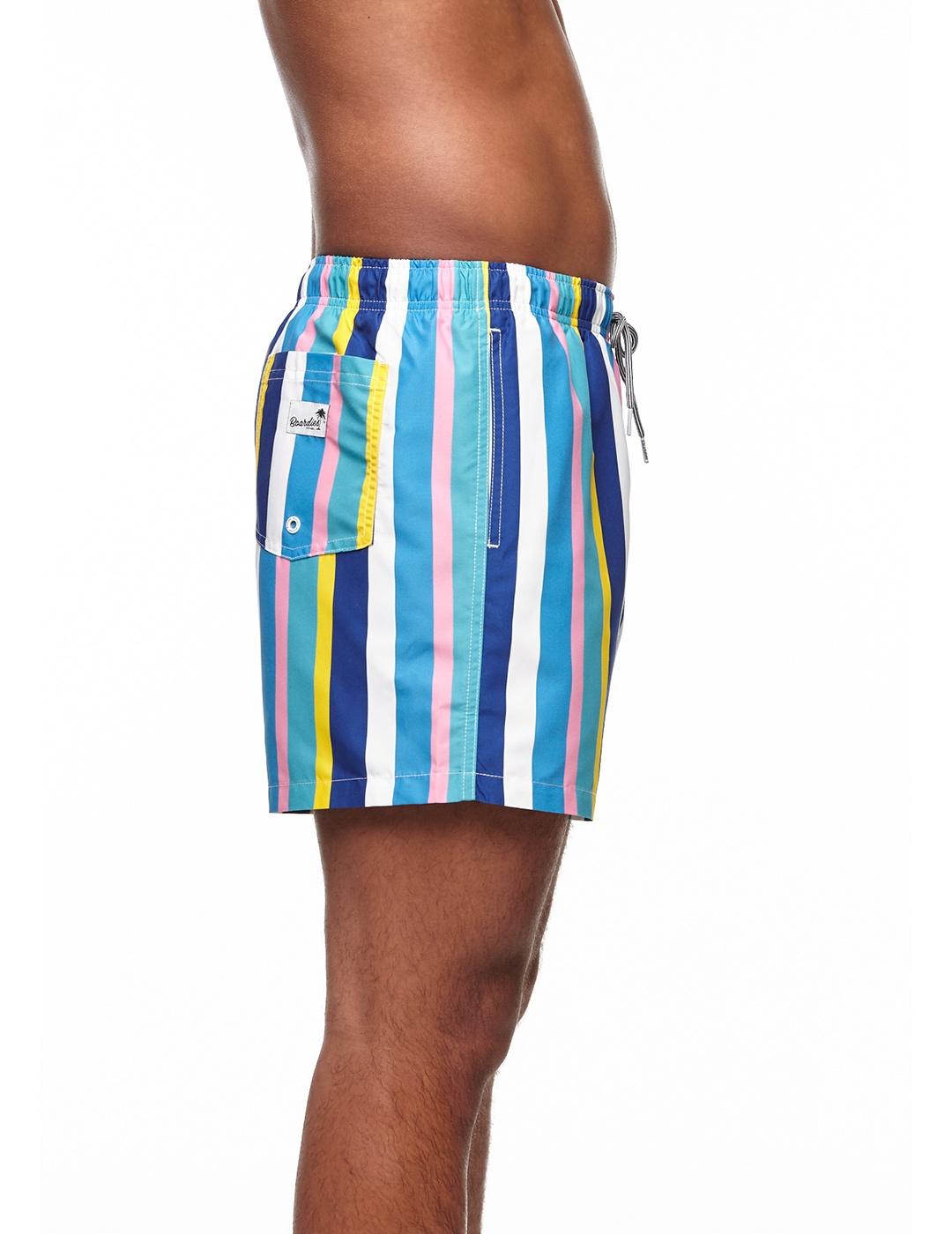 Bañador Boardies Crush Stripe Mid Length multi para hombre