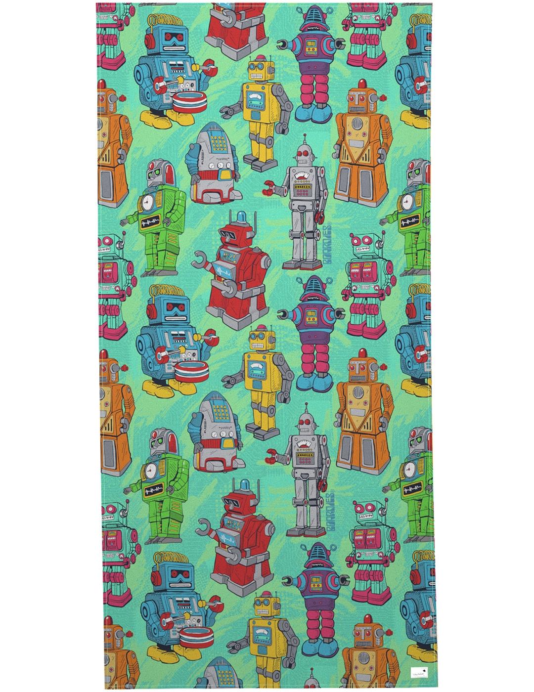 Toalla Boardies Robots Towel grn unisex