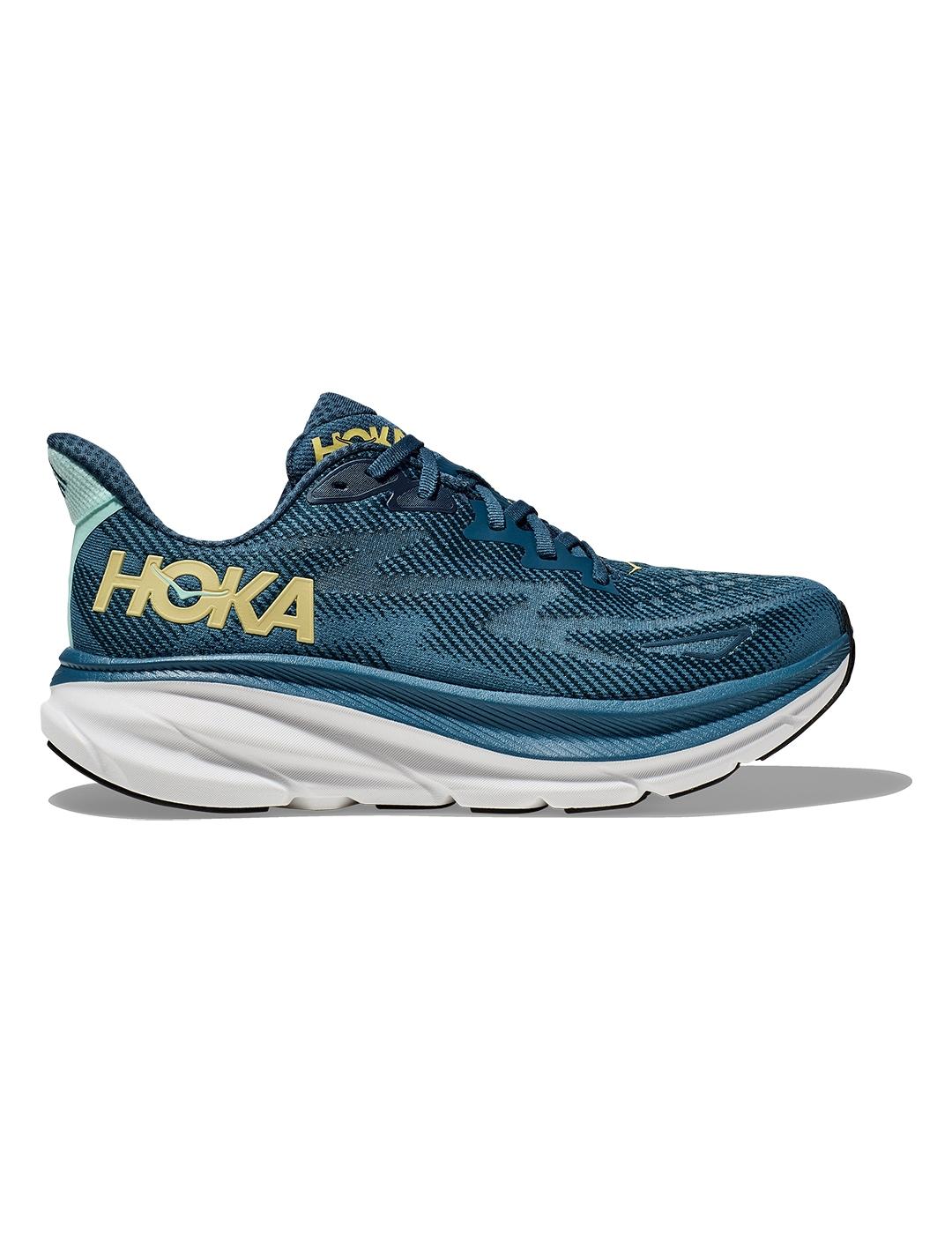 Zapatillas Hoka One One Clifton 9  mn ocean blues de hombre
