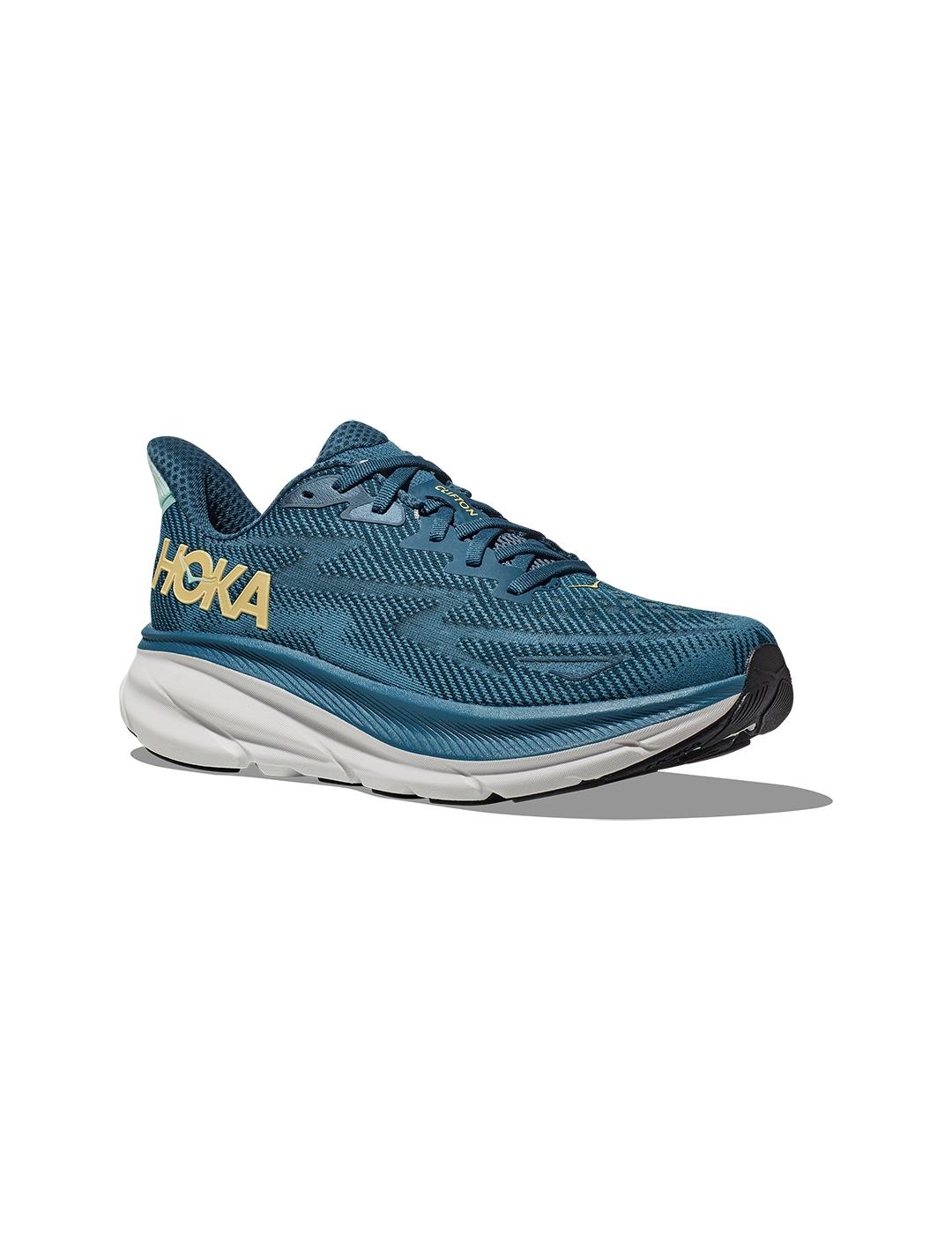 Zapatillas Hoka One One Clifton 9  mn ocean blues de hombre