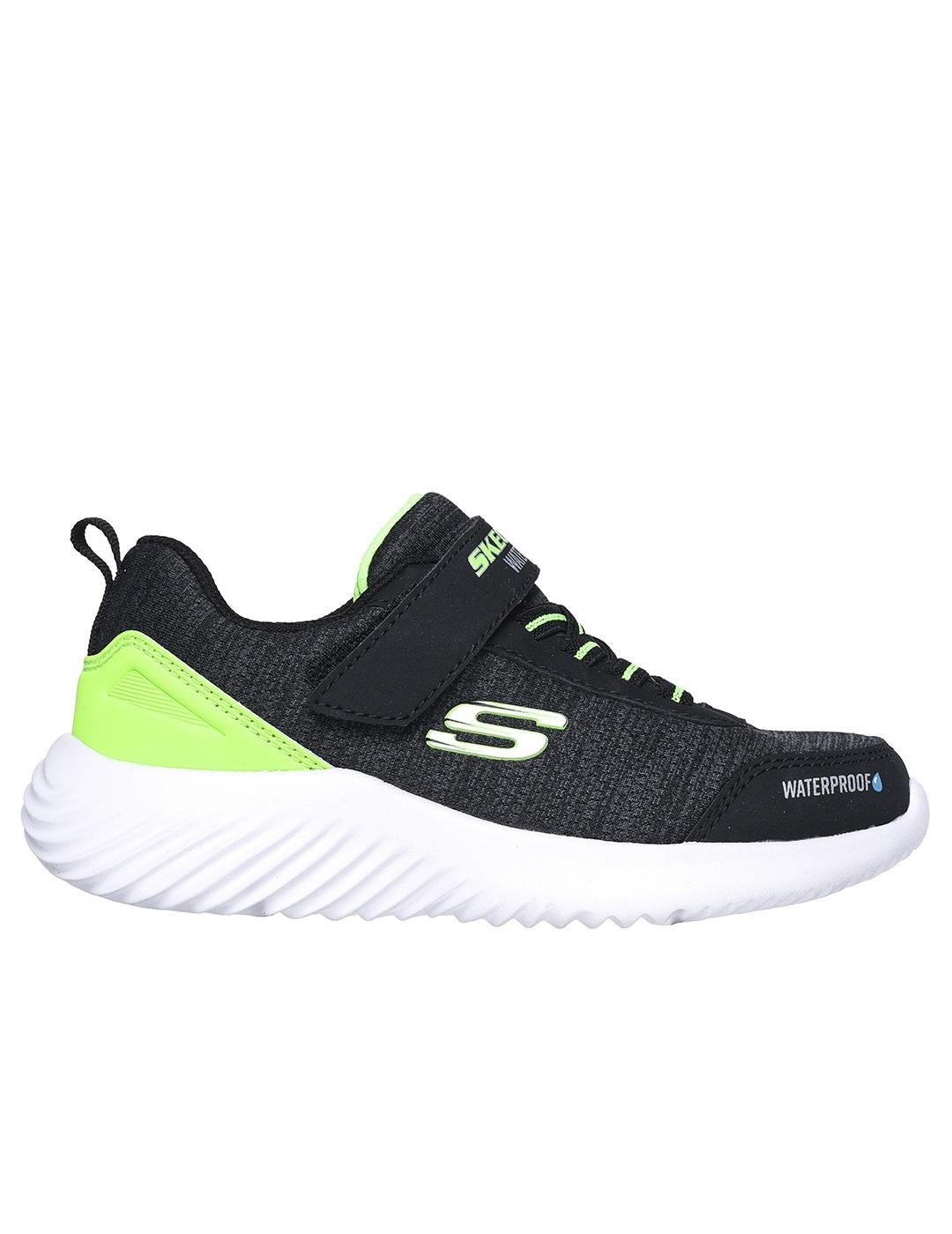 Zapatillas Skechers Bounder Dripper Drop bklm para niño