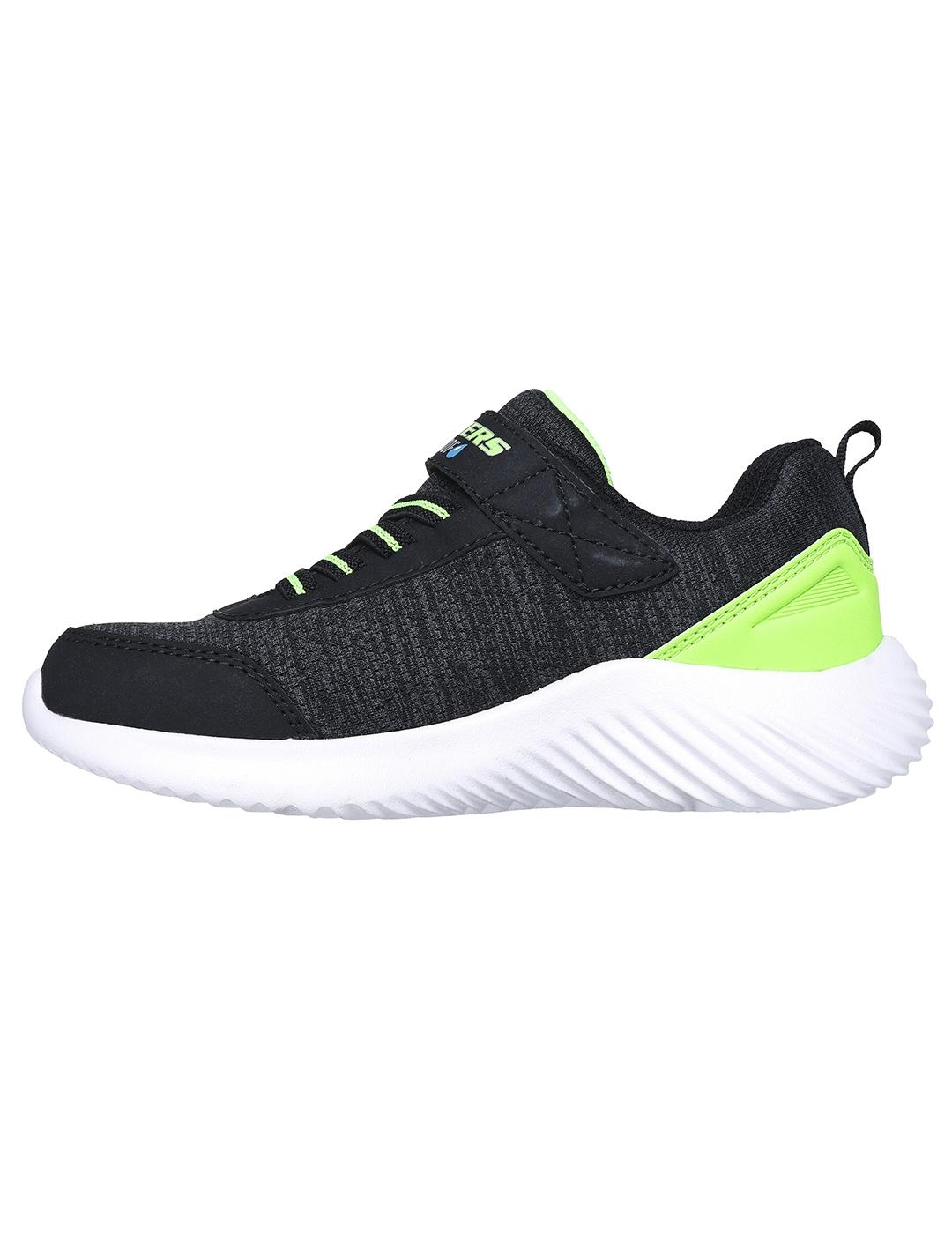 Zapatillas Skechers Bounder Dripper Drop bklm para niño