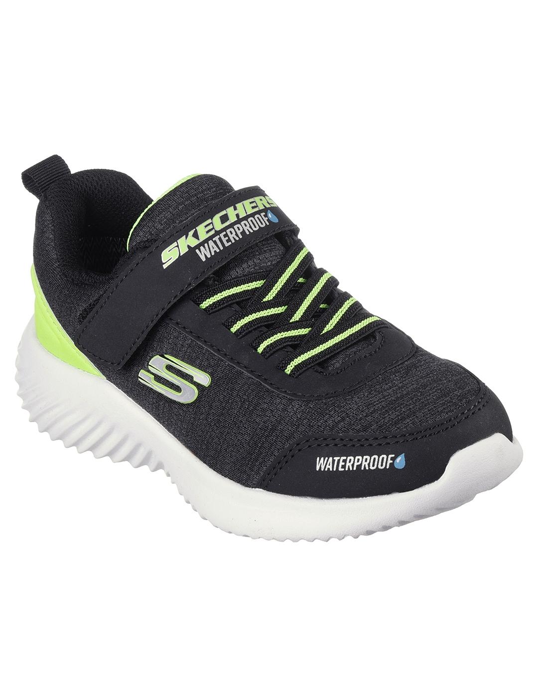 Zapatillas Skechers Bounder Dripper Drop bklm para niño