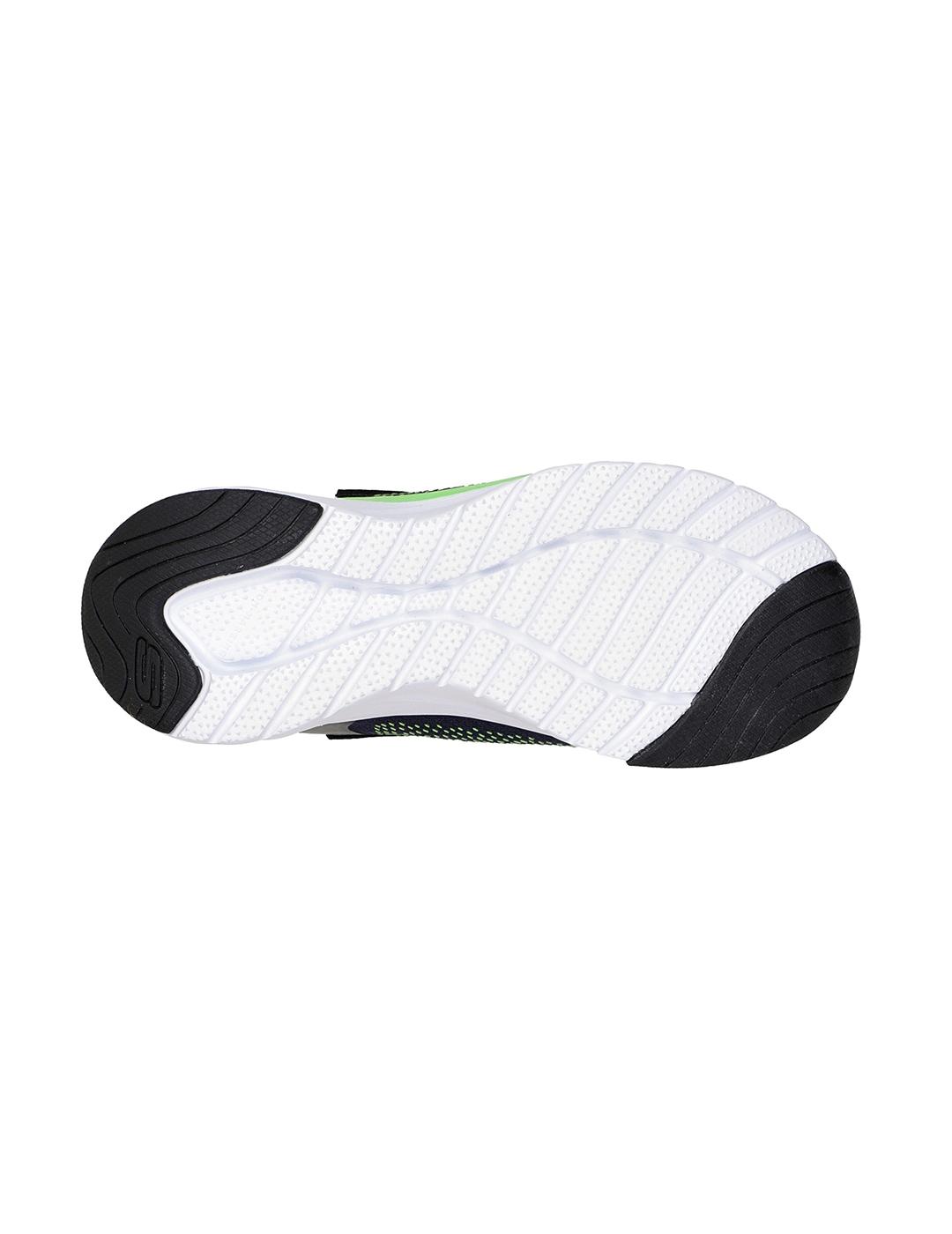 Zapatillas Skechers Ultra Groove Aquasonik nvbk para niños