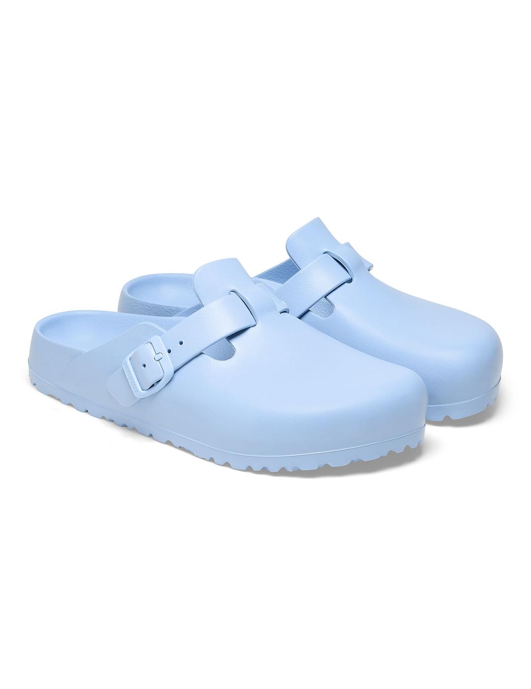 Zuecos Birkenstock Boston EVA dusty blue para mujer