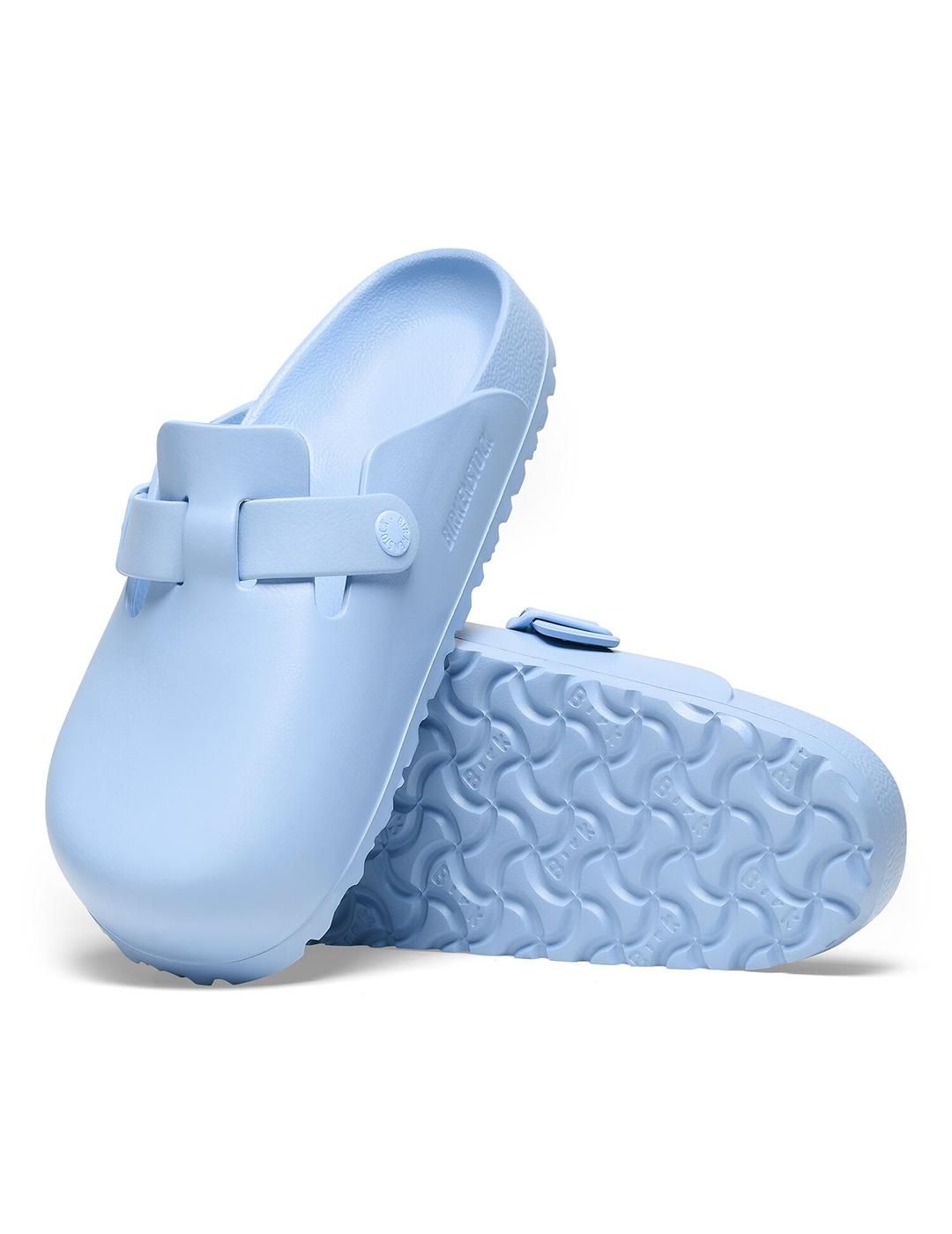 Zuecos Birkenstock Boston EVA dusty blue para mujer