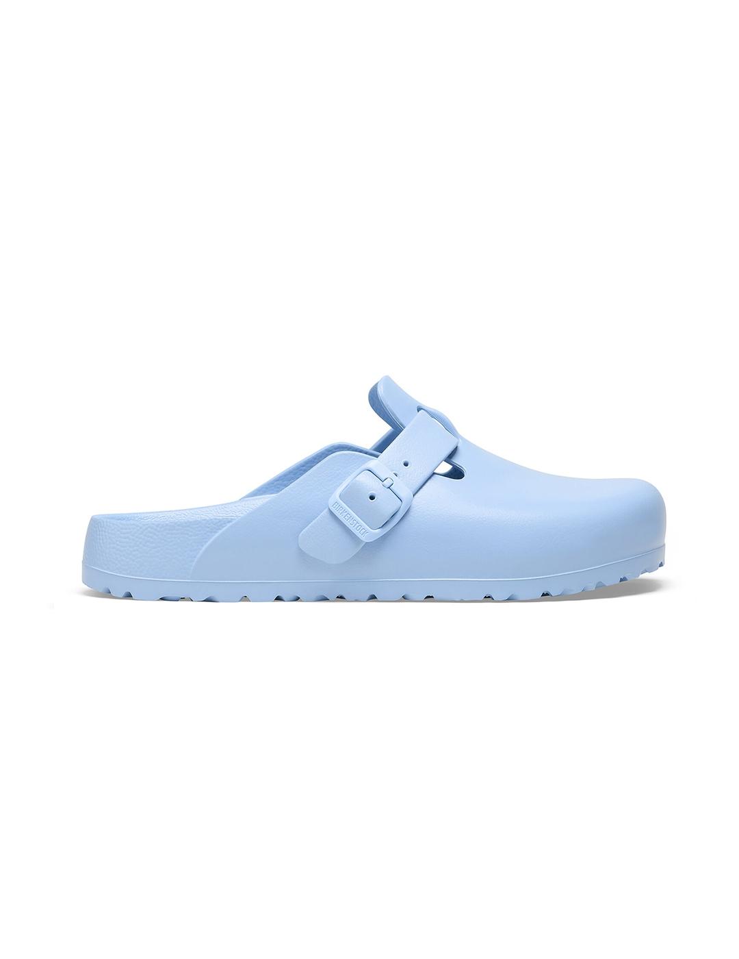 Zuecos Birkenstock Boston EVA dusty blue para mujer