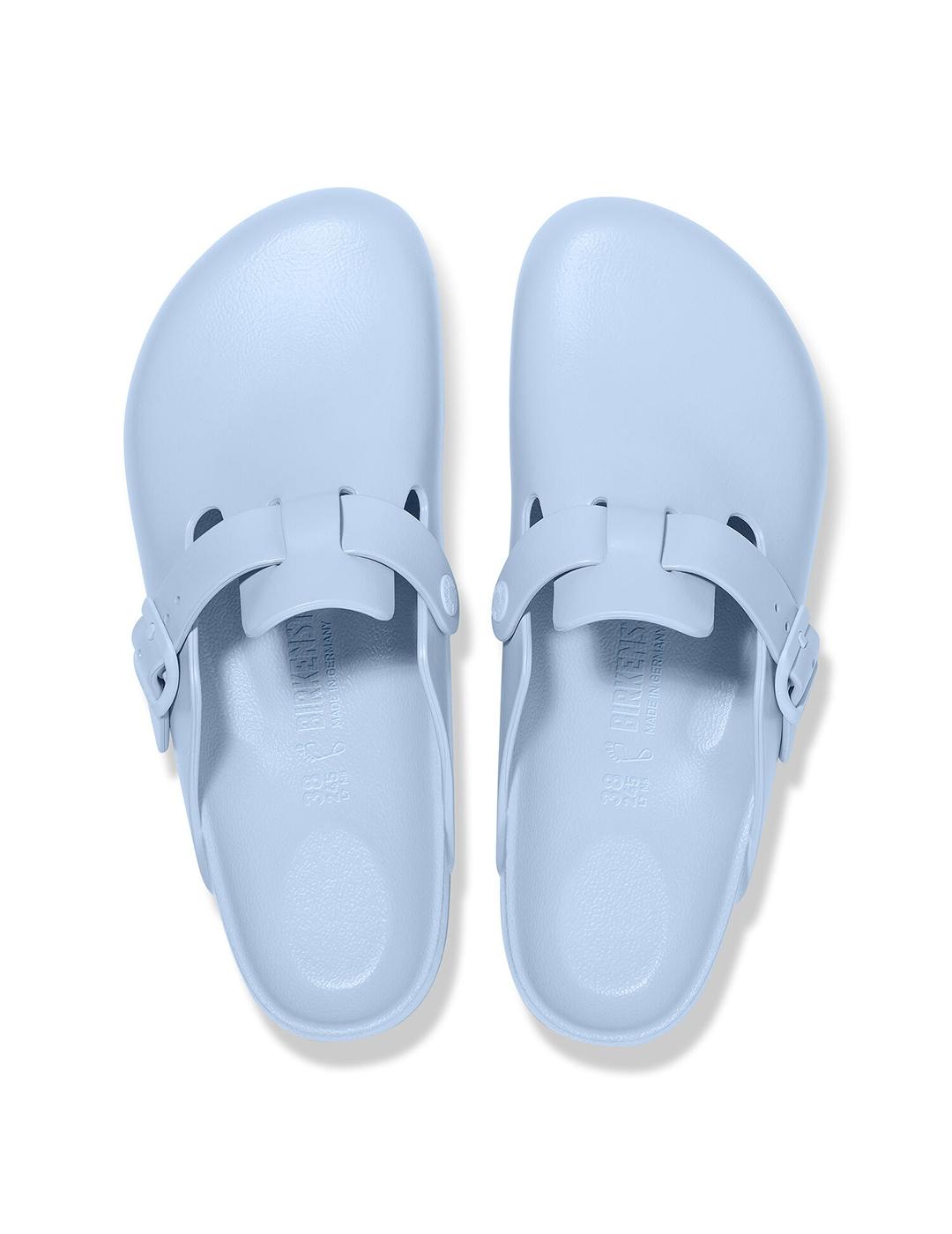 Zuecos Birkenstock Boston EVA dusty blue para mujer